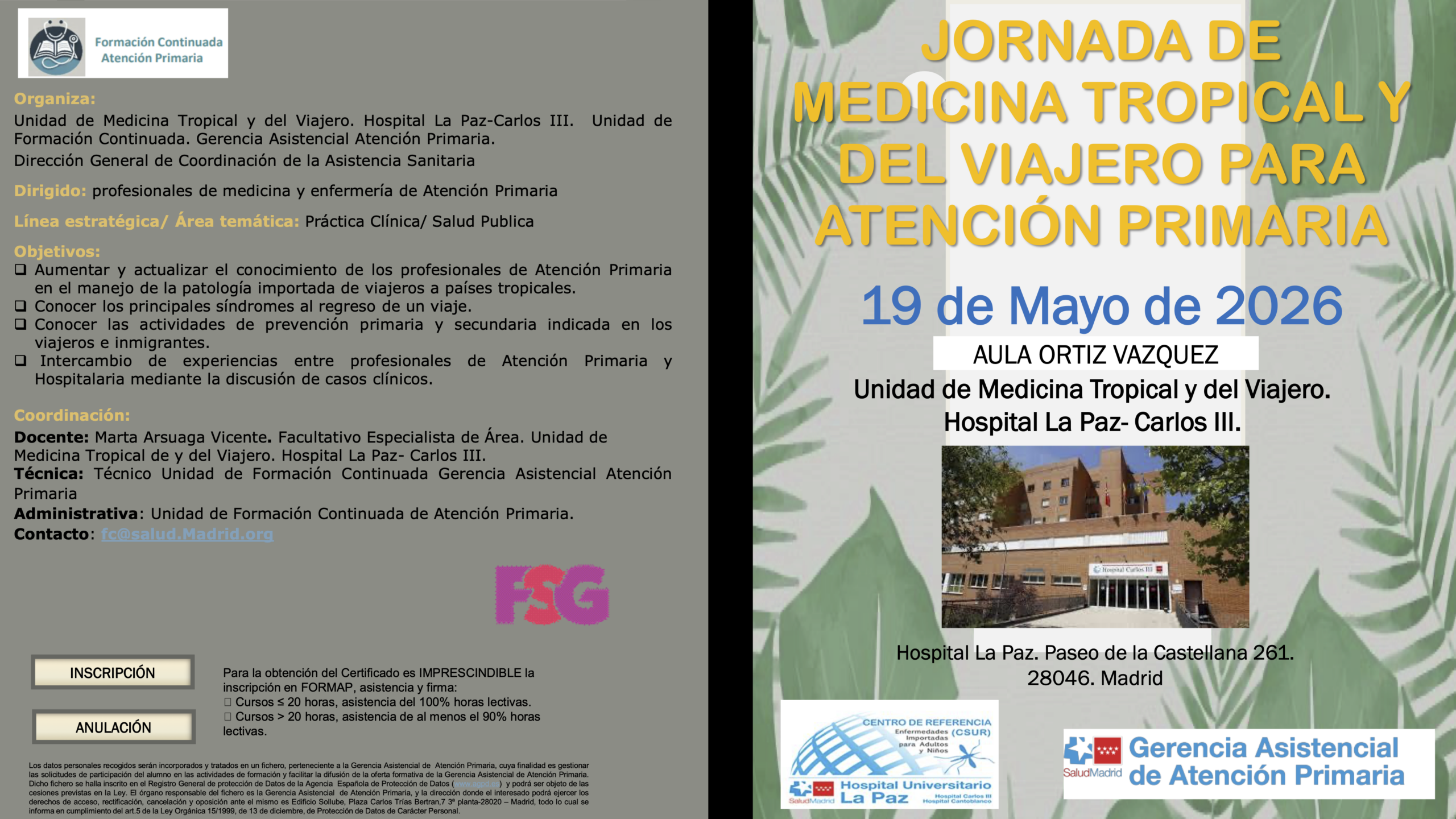 Tropical and Travel Medicine Conference for Primary Care